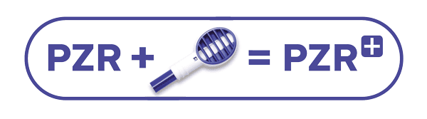 A Blue And White Fan